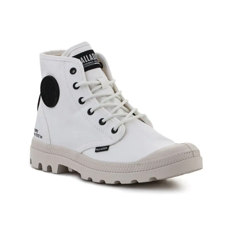 ⁨Buty Palladium Pampa HI HTG SUPPLY STAR W 77356 (kolor Biały, rozmiar EU 37)⁩ w sklepie Wasserman.eu