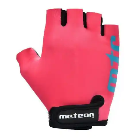 ⁨Rękawiczki rowerowe Meteor One Jr (kolor Różowy)⁩ w sklepie Wasserman.eu