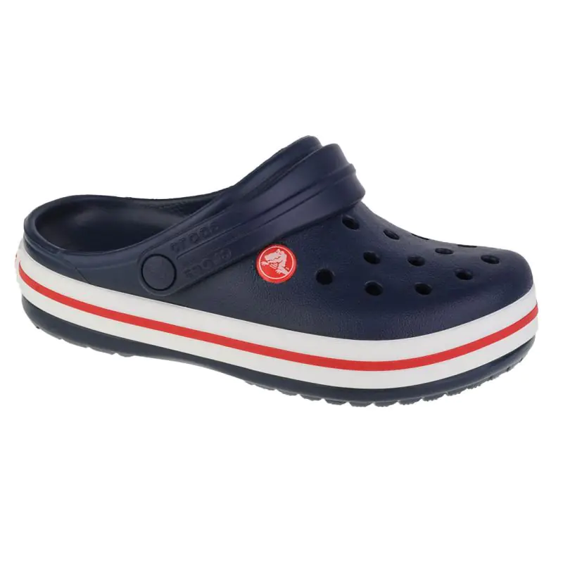 ⁨Klapki Crocs Crocband Clog K Jr 207006 (kolor Granatowy, rozmiar 29/30)⁩ w sklepie Wasserman.eu