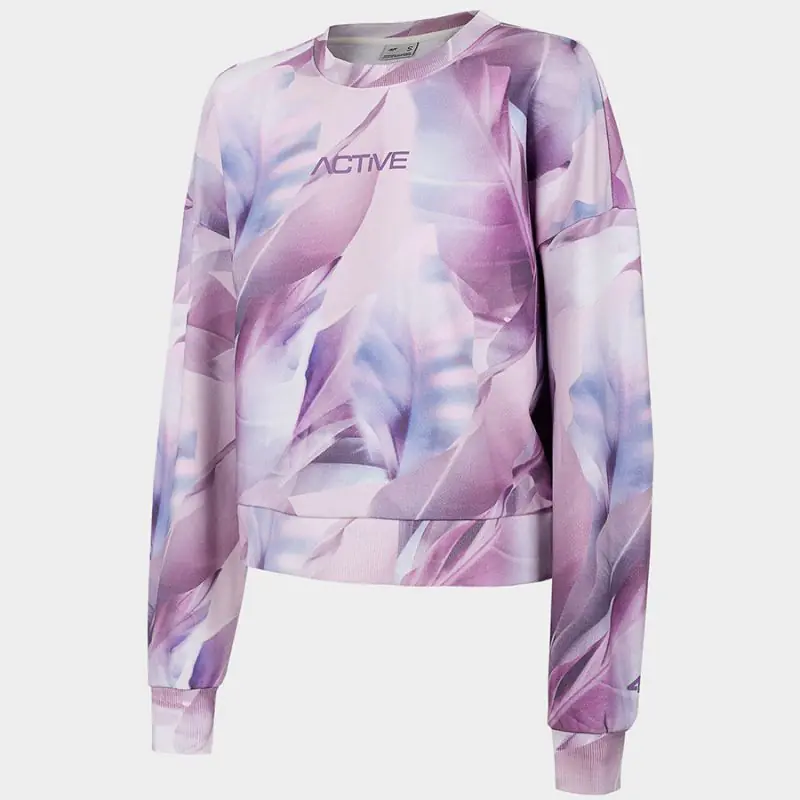 ⁨Women's sweatshirt 4F multicolor allover H4L22 BLD023 91A S⁩ at Wasserman.eu