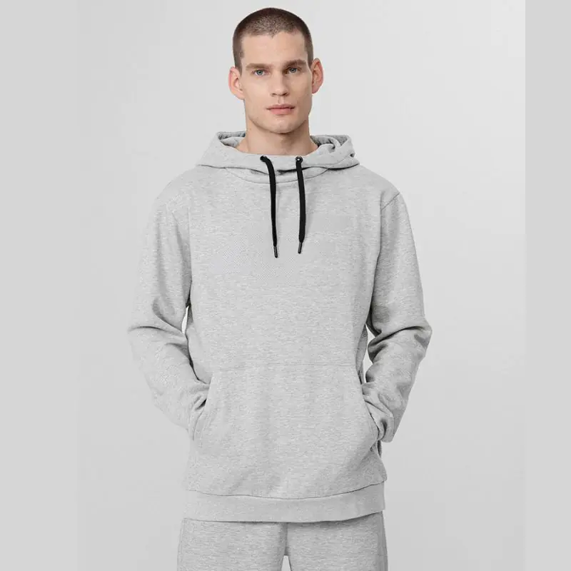⁨Bluza 4F M H4L22-BLM352 (kolor Szary/Srebrny, rozmiar XXL)⁩ w sklepie Wasserman.eu