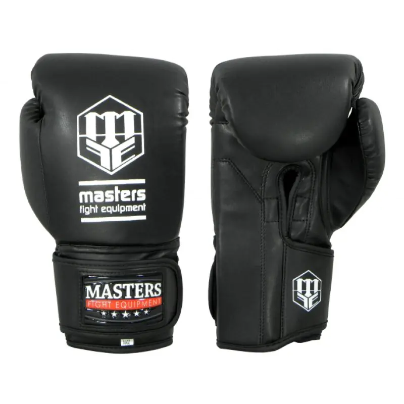 ⁨Rękawice bokserskie Masters RPU-MFE (kolor Czarny)⁩ w sklepie Wasserman.eu