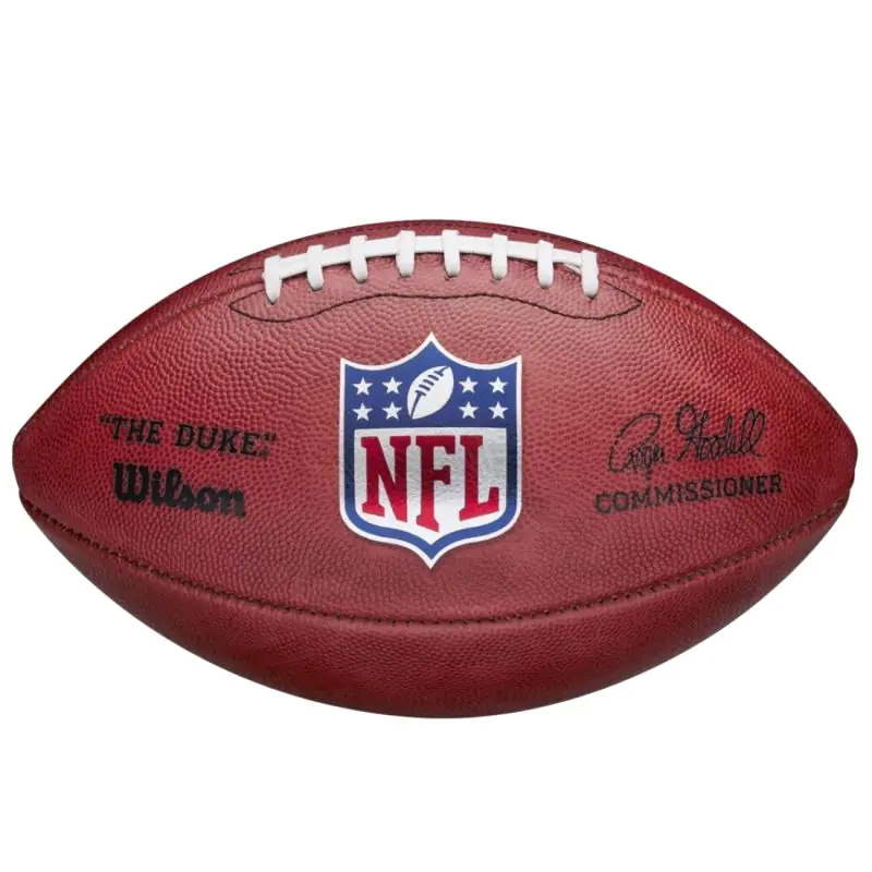 ⁨Piłka Wilson New NFL Duke Official Game Ball WTF1100IDBRS (kolor Brązowy, rozmiar 9)⁩ w sklepie Wasserman.eu