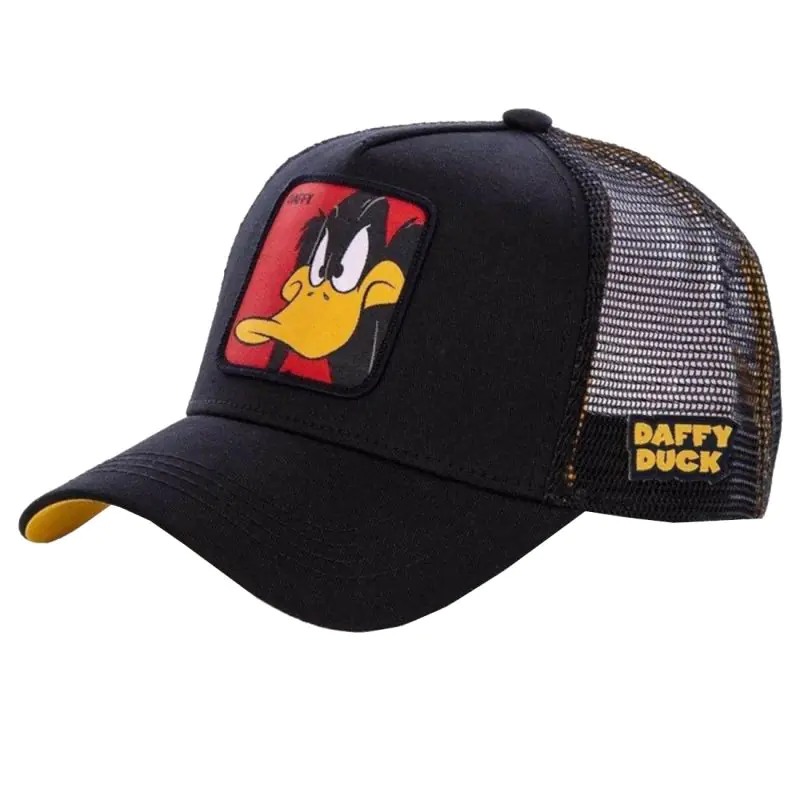 ⁨Czapka z daszkiem Capslab Looney Tunes Daffy Duck Cap M (kolor Czarny, rozmiar One size)⁩ w sklepie Wasserman.eu