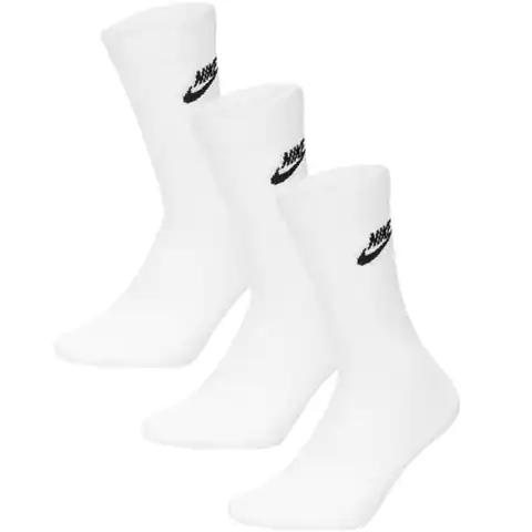 ⁨Skarpety Nike NK Nsw Everyday Essentials Cr DX5025 (kolor Biały, rozmiar 42-46)⁩ w sklepie Wasserman.eu