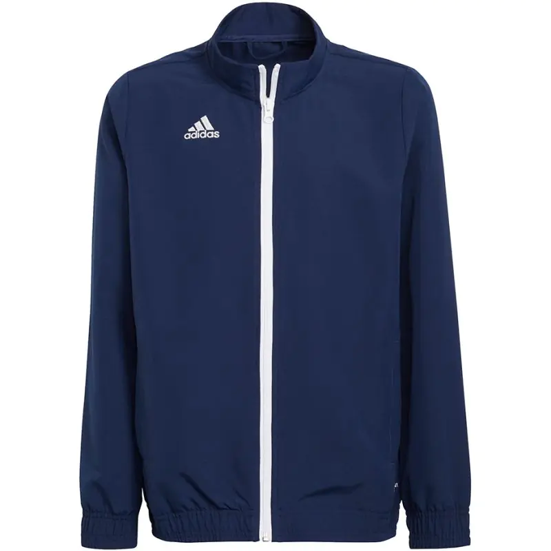 ⁨Bluza adidas Entrada 22 Presentation Jacket Jr (kolor Granatowy, rozmiar 140cm)⁩ w sklepie Wasserman.eu