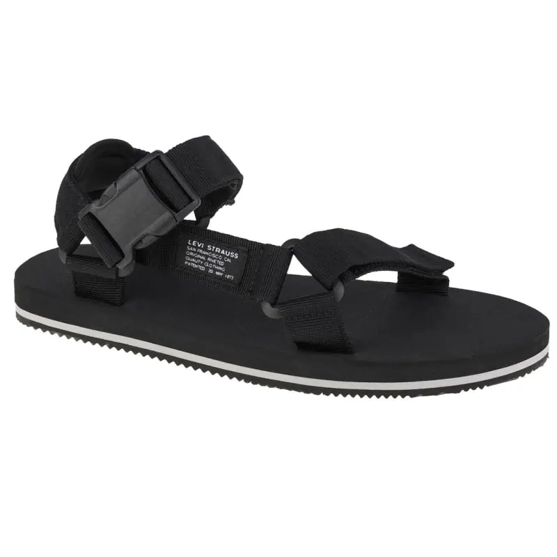 ⁨Sandały Levi's Tahoe Refresh Sandal M 234193-989 (kolor Czarny, rozmiar 44)⁩ w sklepie Wasserman.eu