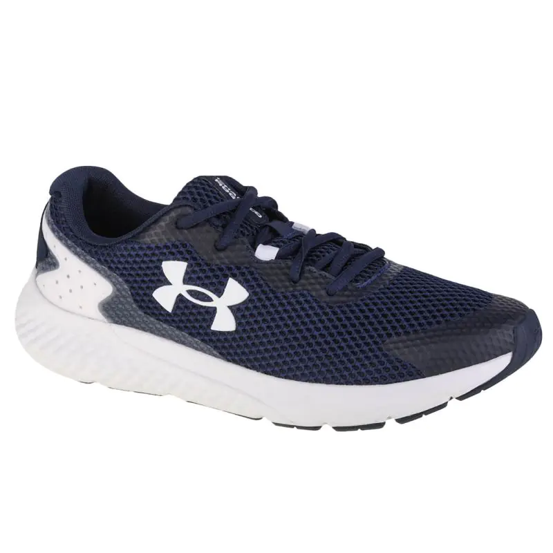 ⁨Buty Under Armour Charged Rogue 3 M 3024877 (kolor Granatowy, rozmiar 45.5)⁩ w sklepie Wasserman.eu