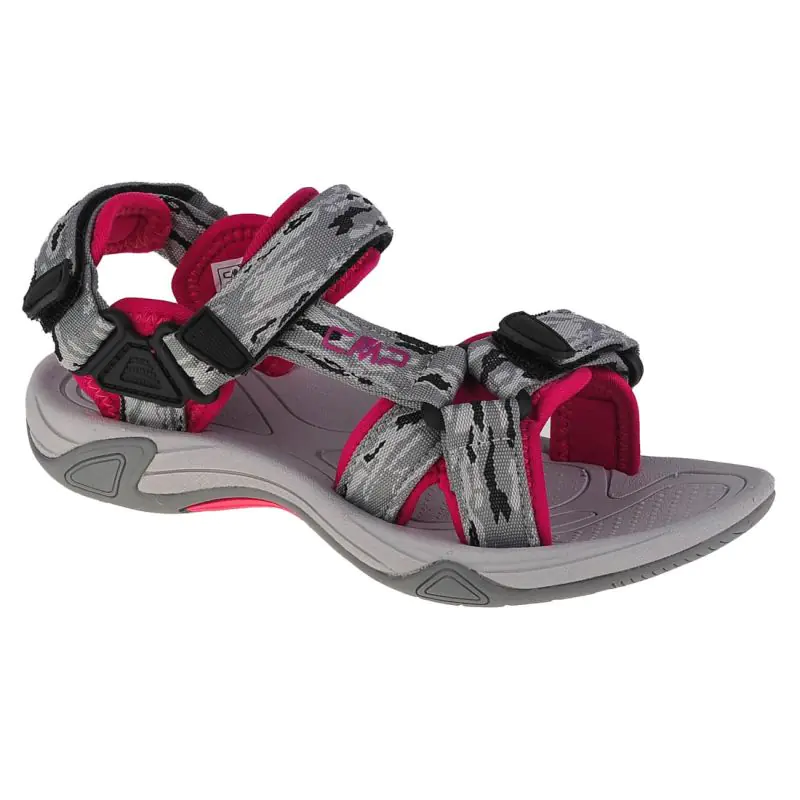 ⁨Sandały CMP Hamal Hiking Sandal Jr 38Q9954 (kolor Szary/Srebrny, rozmiar 29)⁩ w sklepie Wasserman.eu