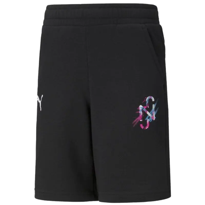 ⁨Spodenki Puma Neymar Jr Creativity Short Jr 605561 (kolor Czarny, rozmiar 116)⁩ w sklepie Wasserman.eu