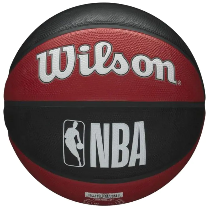 ⁨Piłka Wilson NBA Team Houston Rockets Ball WTB1300XBHOU (kolor Czerwony, rozmiar 7)⁩ w sklepie Wasserman.eu