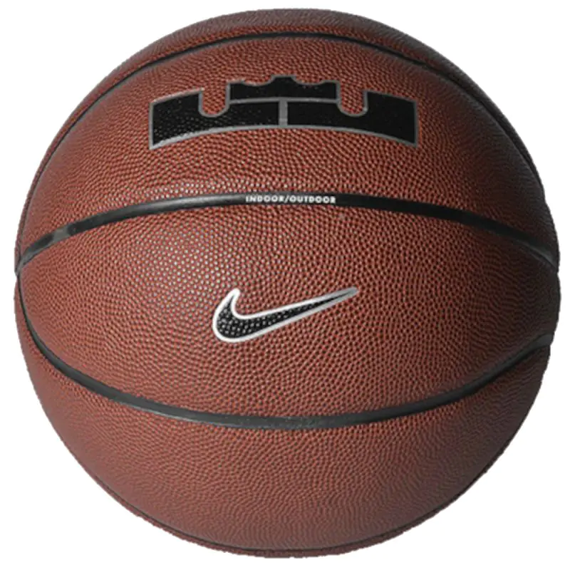 ⁨Piłka Nike Lebron James All Court 8P 2.0 Ball N1004368 (kolor Brązowy, rozmiar 7)⁩ w sklepie Wasserman.eu