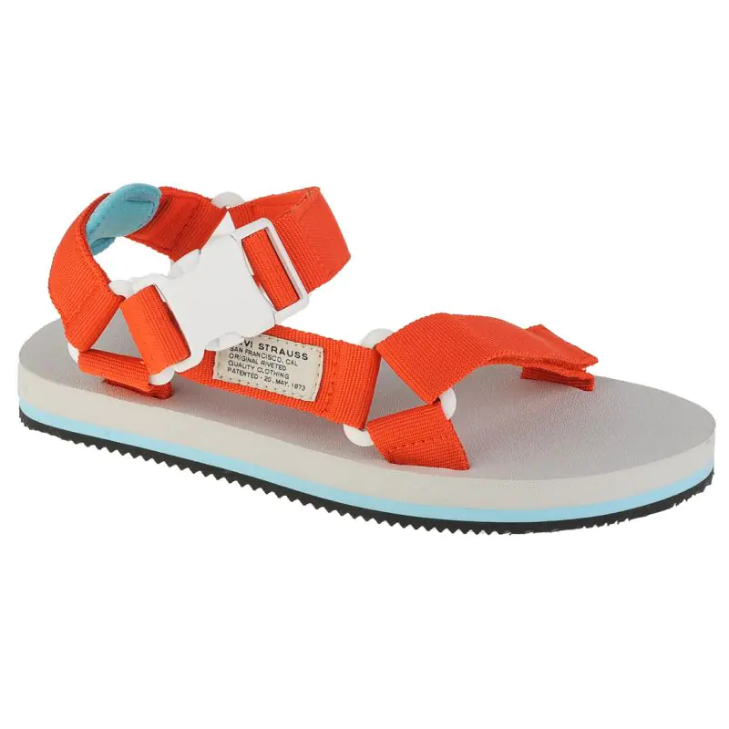 ⁨Sandały Levi's Tahoe Refresh Sandal W 234206-989 (kolor Pomarańczowy, rozmiar 40)⁩ w sklepie Wasserman.eu