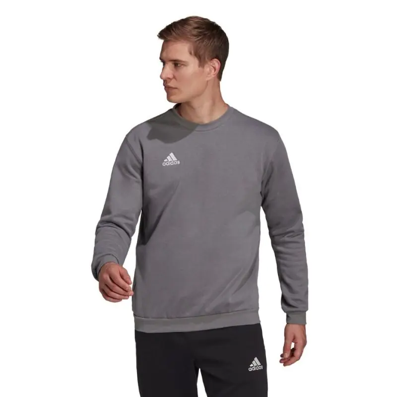 ⁨Bluza adidas Entrada 22 Sweat Top M (kolor Szary/Srebrny, rozmiar 2XL)⁩ w sklepie Wasserman.eu