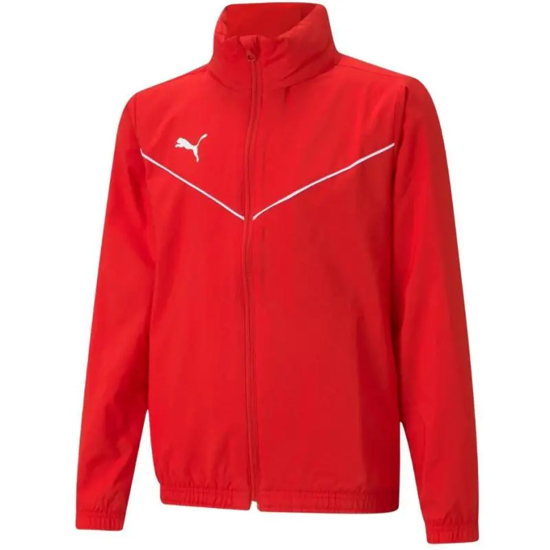 ⁨Puma teamRISE All Weather Jacket red 657402 01⁩ at Wasserman.eu