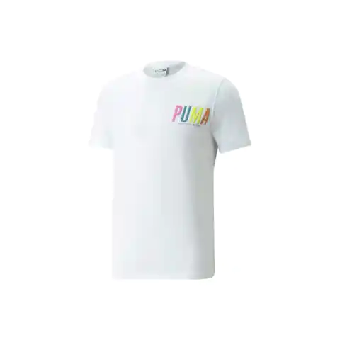 ⁨Koszulka Puma Swxp Graphite Tee M 533623 (kolor Biały, rozmiar L)⁩ w sklepie Wasserman.eu