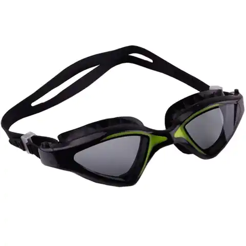 ⁨Okulary pływackie Crowell Flo (kolor Czarny. Zielony)⁩ w sklepie Wasserman.eu