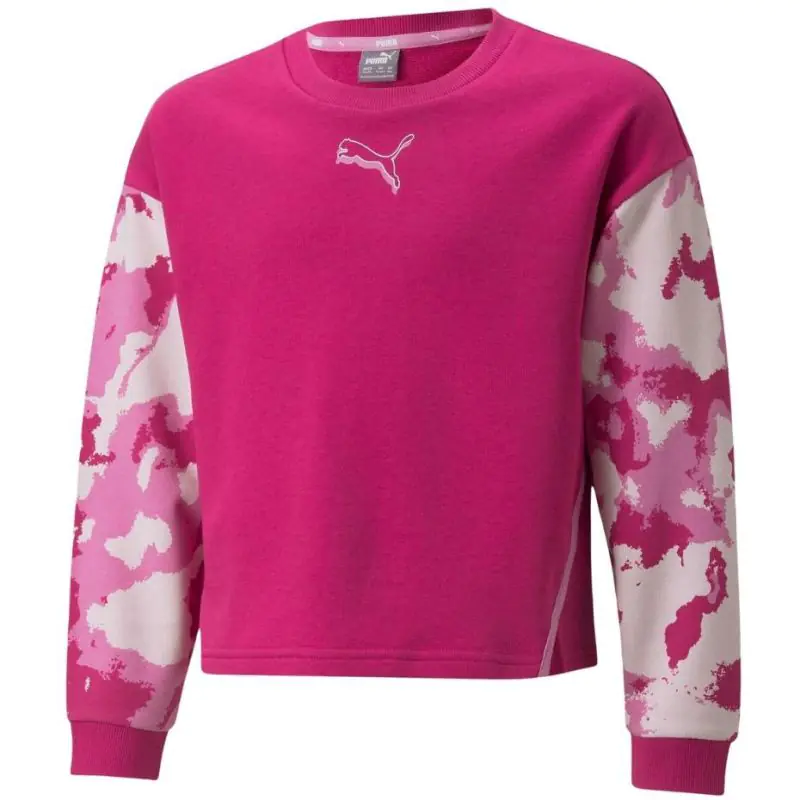 ⁨Puma Alpha Crew TR Sweatshirt Pink 846941 14 176cm⁩ at Wasserman.eu