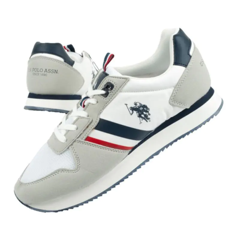 ⁨Buty sportowe U.S. Polo ASSN. M NOBIL006 (kolor Biały)⁩ w sklepie Wasserman.eu