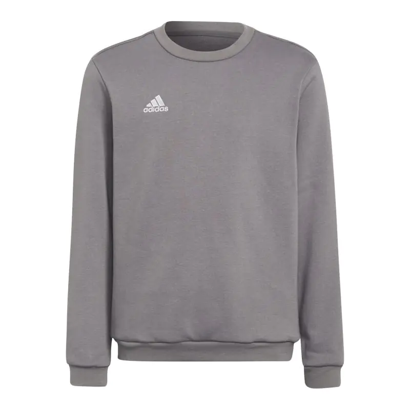⁨Bluza adidas Entrada 22 Sweat Top Jr (kolor Szary/Srebrny, rozmiar 140)⁩ w sklepie Wasserman.eu