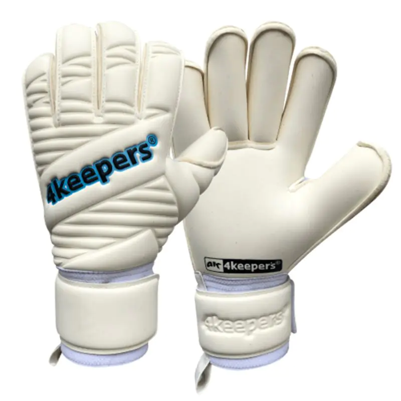 ⁨Rękawice bramkarskie 4Keepers Retro IV RF Jr (kolor Biały, rozmiar 7)⁩ w sklepie Wasserman.eu