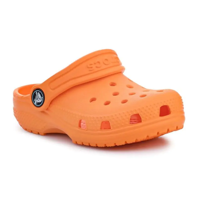 ⁨Klapki Crocs Classic Kids Clog T 206990 (kolor Pomarańczowy, rozmiar EU 19/20)⁩ w sklepie Wasserman.eu
