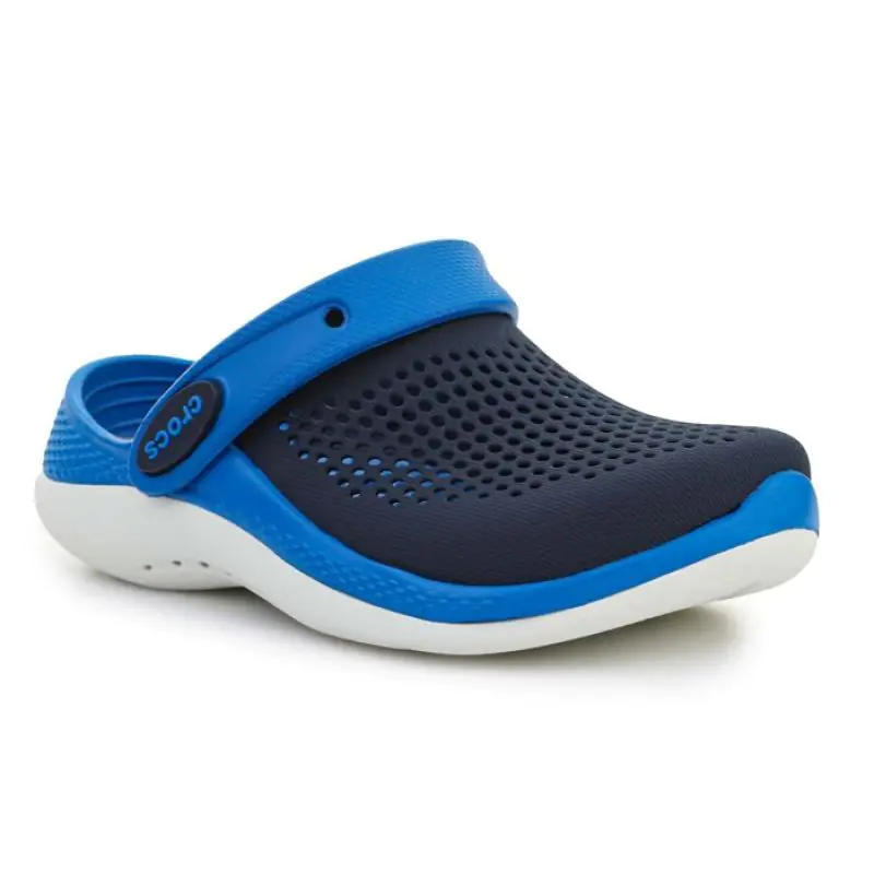 ⁨Klapki Crocs LiteRide 360 Kids Clog 207021 (kolor Granatowy, rozmiar EU 28/29)⁩ w sklepie Wasserman.eu