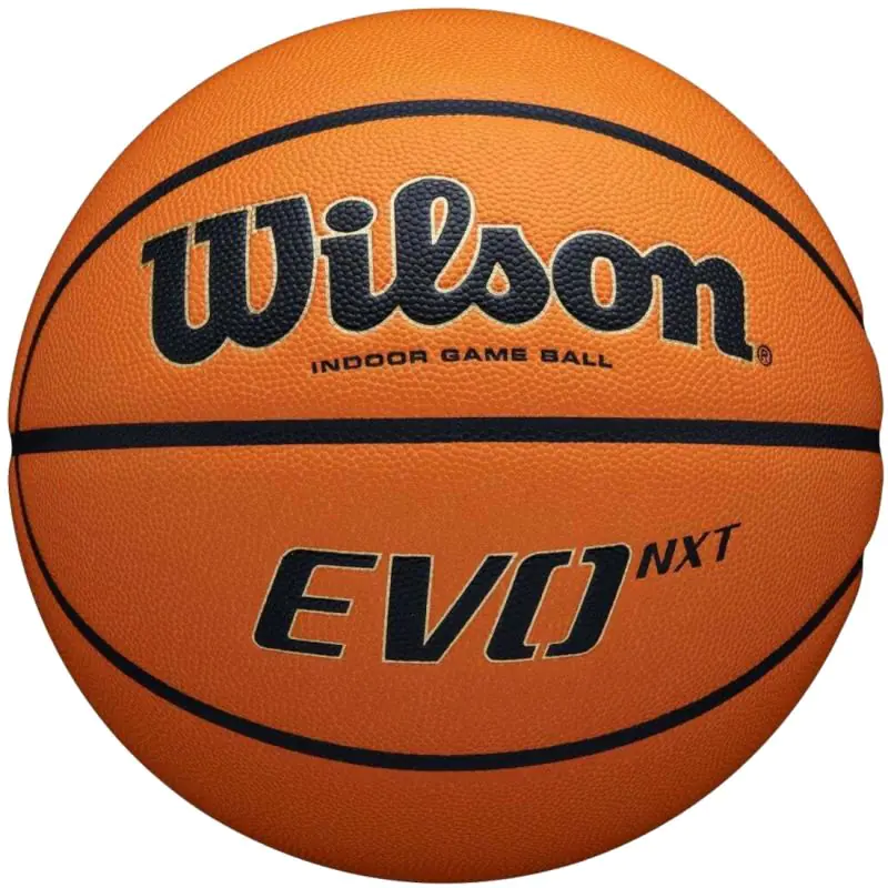 ⁨Piłka Wilson EVO NXT FIBA Game Ball WTB0966XB (kolor Pomarańczowy, rozmiar 6)⁩ w sklepie Wasserman.eu