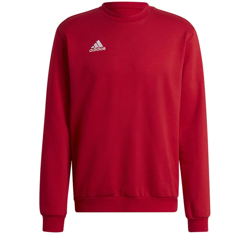 ⁨Bluza adidas Entrada 22 Sweatshirt M HB0577 (kolor Czerwony, rozmiar L)⁩ w sklepie Wasserman.eu