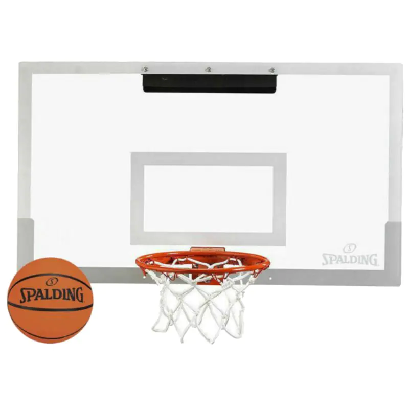 ⁨Tablica do koszykówki Spalding Mini Slam 180 Pro Arena 561034CN (kolor Biały, rozmiar One size)⁩ w sklepie Wasserman.eu