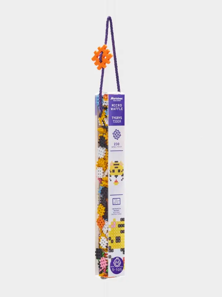 Marioinex Micro Waffle 230 pcs. Tiger at Wasserman.eu