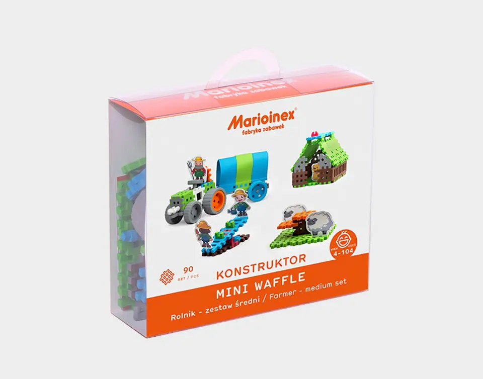 Marioinex Waffle mini Blocks - Farmer at Wasserman.eu