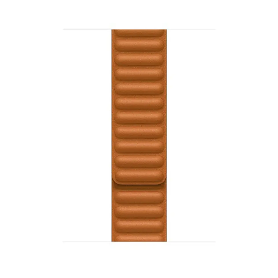 45mm Golden Brown Leather Link - M/L at Wasserman.eu