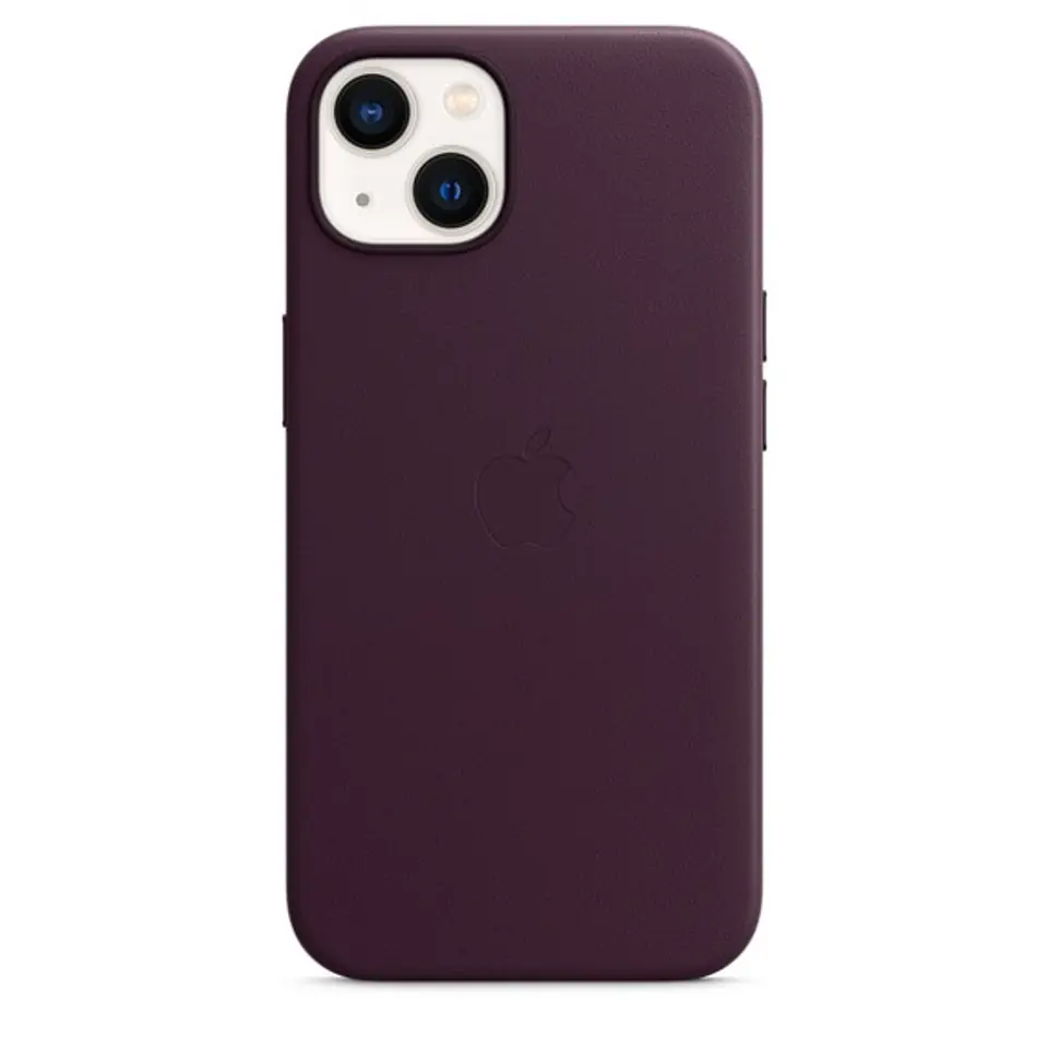 iPhone 13 Leather Case with MagSafe - Dark Cherry at Wasserman.eu