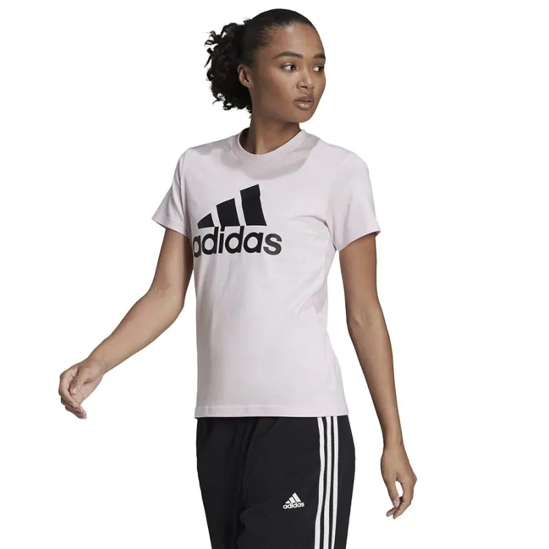 ⁨Koszulka adidas Big Logo W (kolor Różowy, rozmiar XS)⁩ w sklepie Wasserman.eu