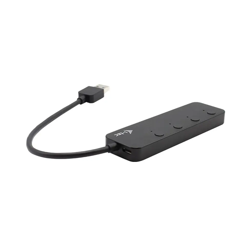 Hub USB USB 3.0 Metal HUB 4 Port On/Off w sklepie Wasserman.eu
