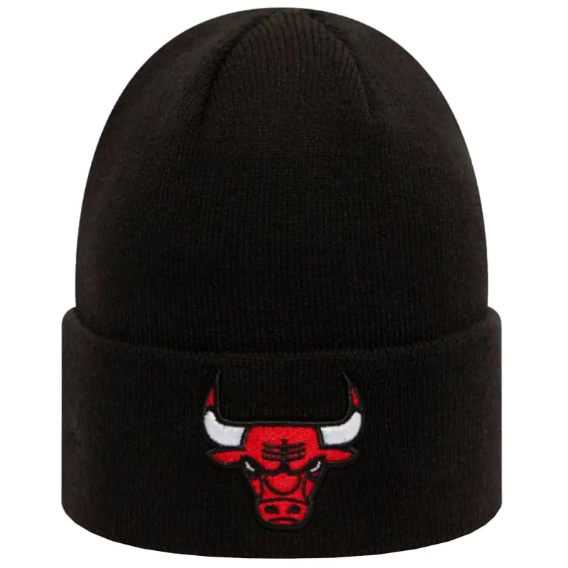 ⁨Czapka New Era Chicago Bulls Cuff Hat 1215 (kolor Czarny, rozmiar OSFM)⁩ w sklepie Wasserman.eu