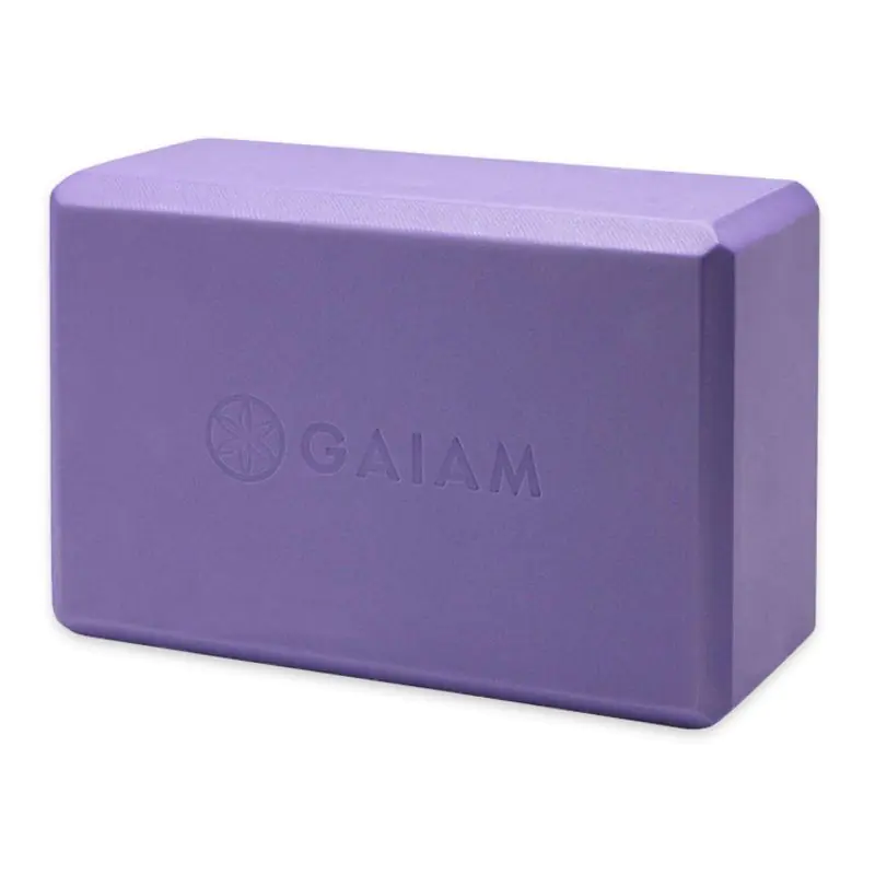 Kostka do jogi GAIAM (kolor Fioletowy) w sklepie Wasserman.eu