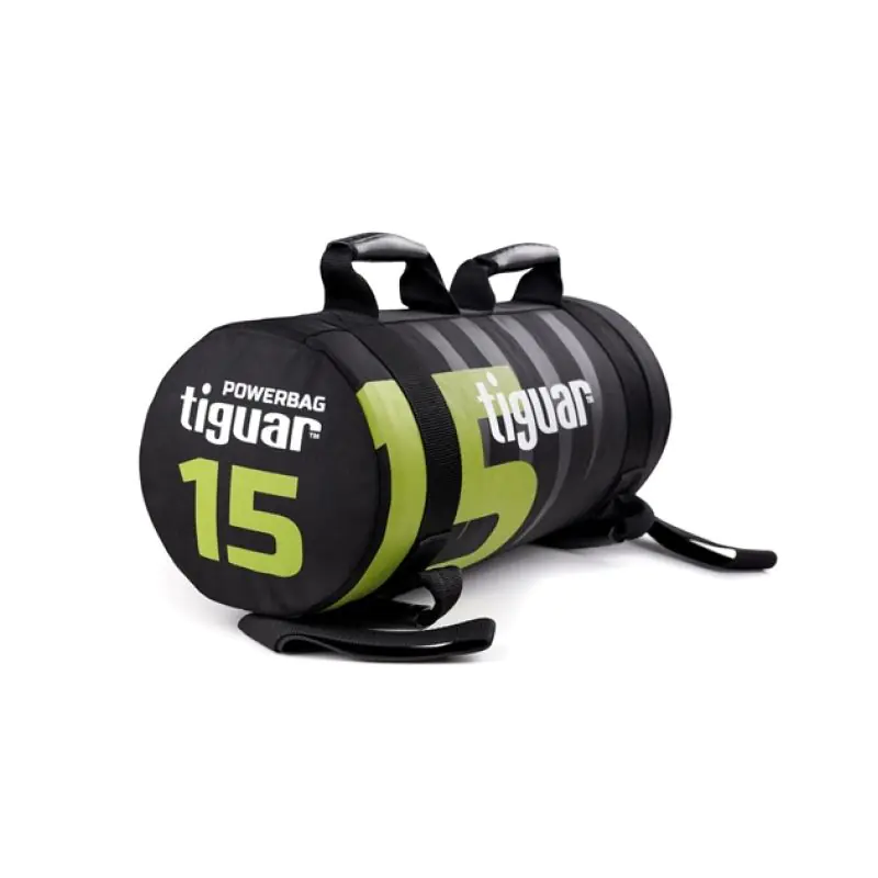 ⁨Worek treningowy tiguar powerbag V3 (kolor Czarny. Zielony)⁩ w sklepie Wasserman.eu