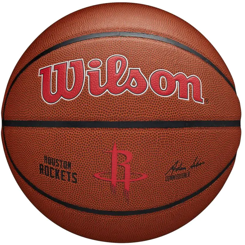 ⁨Piłka Wilson Team Alliance Houston Rockets Ball (kolor Brązowy, rozmiar 7)⁩ w sklepie Wasserman.eu