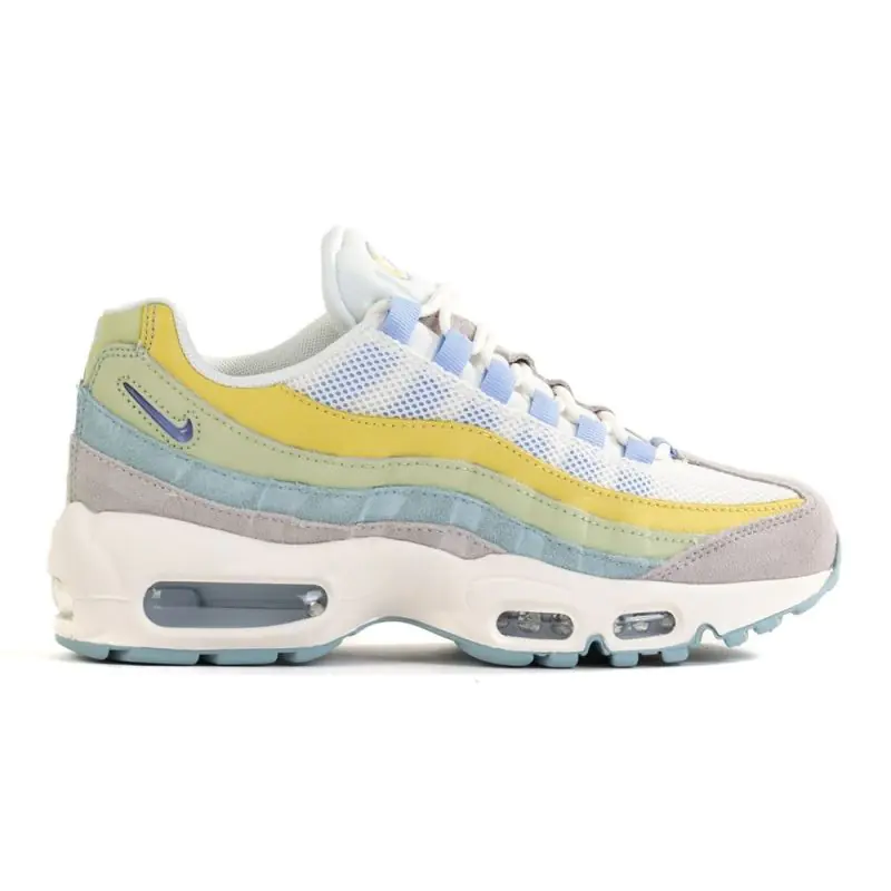 ⁨Buty Nike Air Max 95 TM W DR7867 (kolor Biały. Niebieski. Zielony. Żółty, rozmiar 35.5)⁩ w sklepie Wasserman.eu