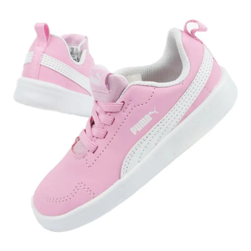 ⁨Buty Puma Courtflex Inf 362651 (kolor Różowy)⁩ w sklepie Wasserman.eu