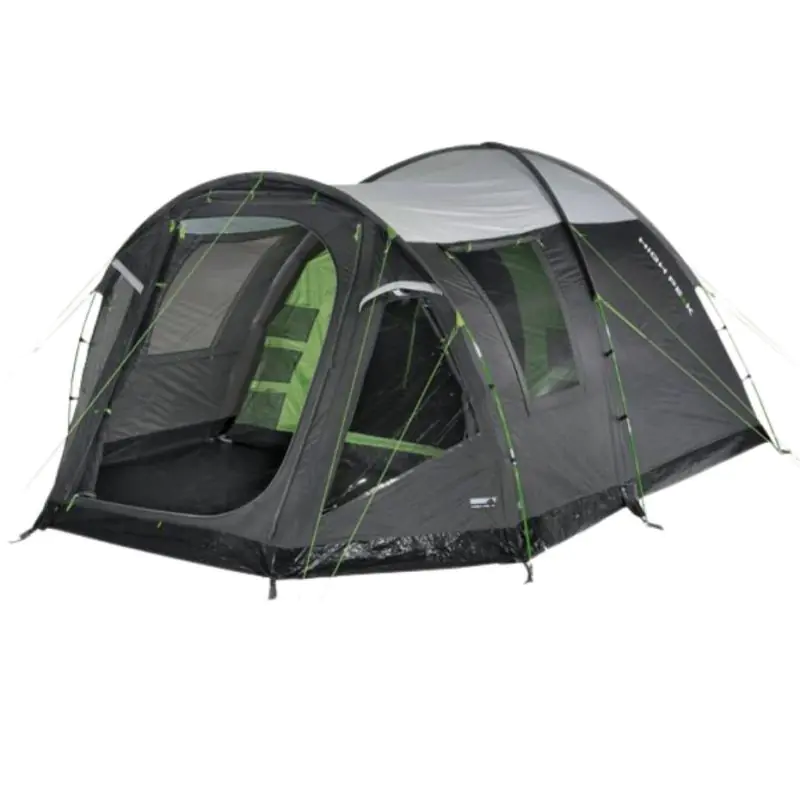 ⁨High Peak Santiago 5.0 Green, Grey Vis-a-vis tent 11802⁩ at Wasserman.eu