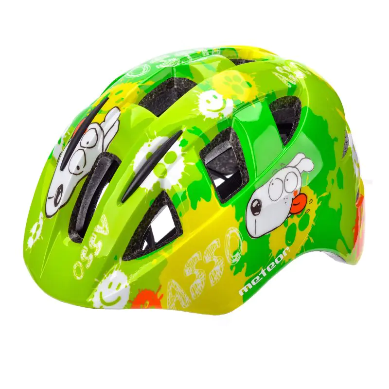 ⁨Kask rowerowy Meteor PNY11 Jr (kolor Zielony)⁩ w sklepie Wasserman.eu