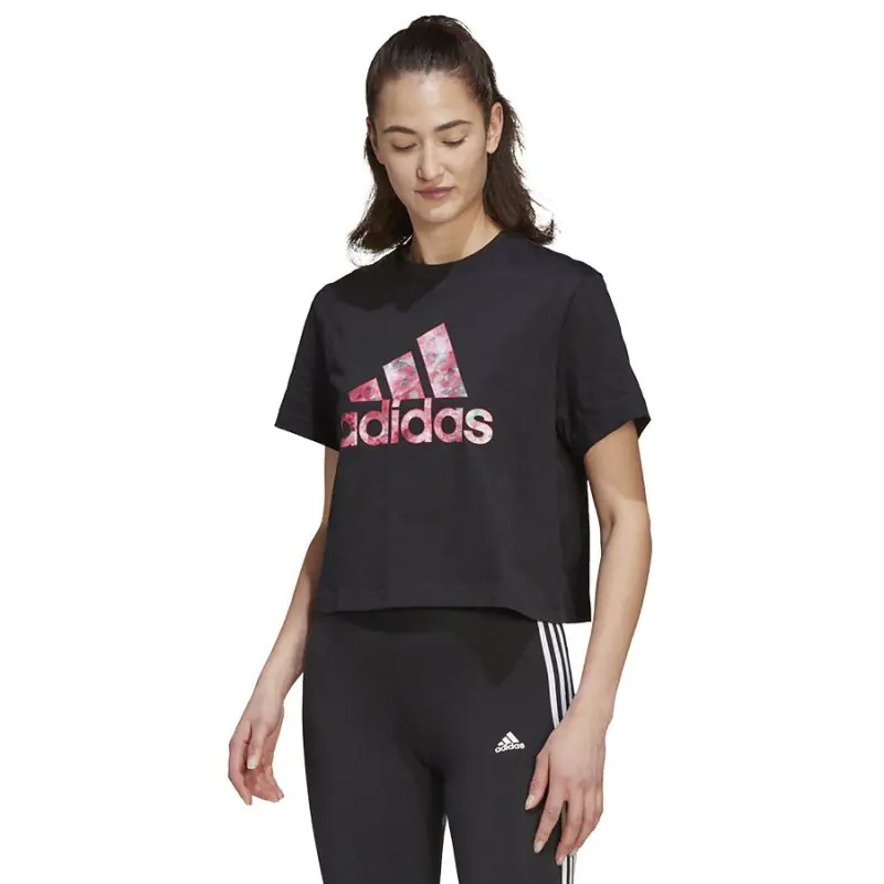 ⁨Koszulka adidas Uforu GT T W (kolor Czarny, rozmiar L)⁩ w sklepie Wasserman.eu