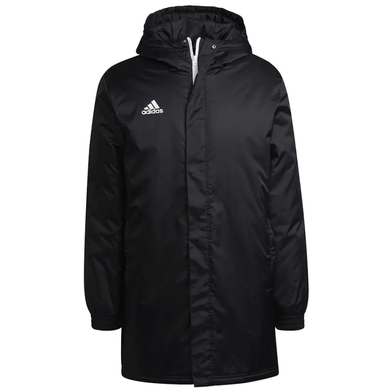 ⁨Kurtka adidas Entrada 22 Stadium Jacket M (kolor Czarny, rozmiar XS)⁩ w sklepie Wasserman.eu