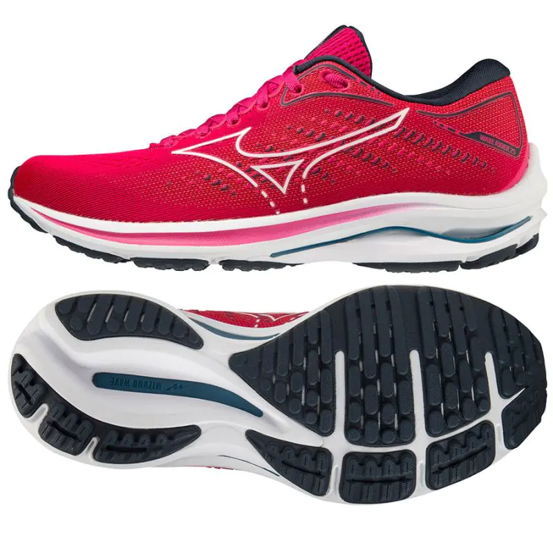 ⁨Buty do biegania Mizuno WAVE RIDER 25 W (kolor Różowy, rozmiar N/A)⁩ w sklepie Wasserman.eu