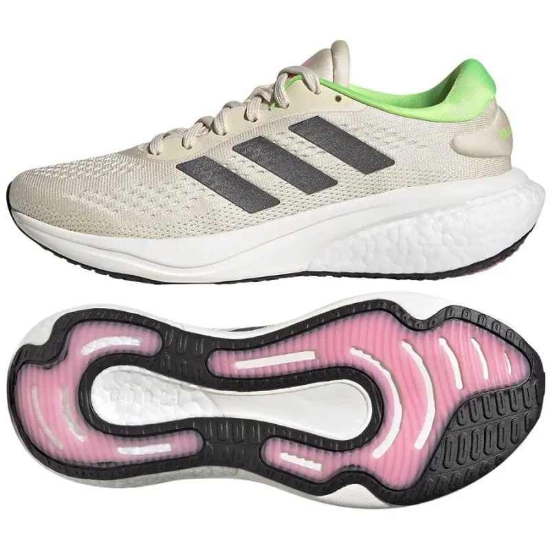 ⁨Buty do biegania adidas SuperNova W (kolor Biały, rozmiar 41 1/3)⁩ w sklepie Wasserman.eu