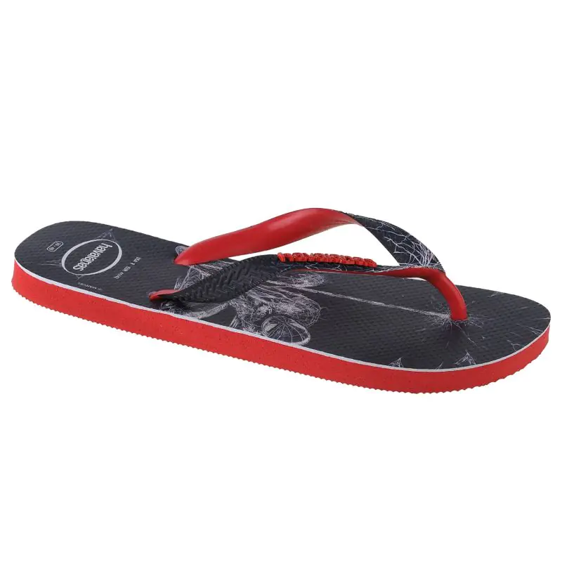 ⁨Japonki Havaianas Top Marvel Premium 4147155 (kolor Czarny. Czerwony, rozmiar 41/42)⁩ w sklepie Wasserman.eu