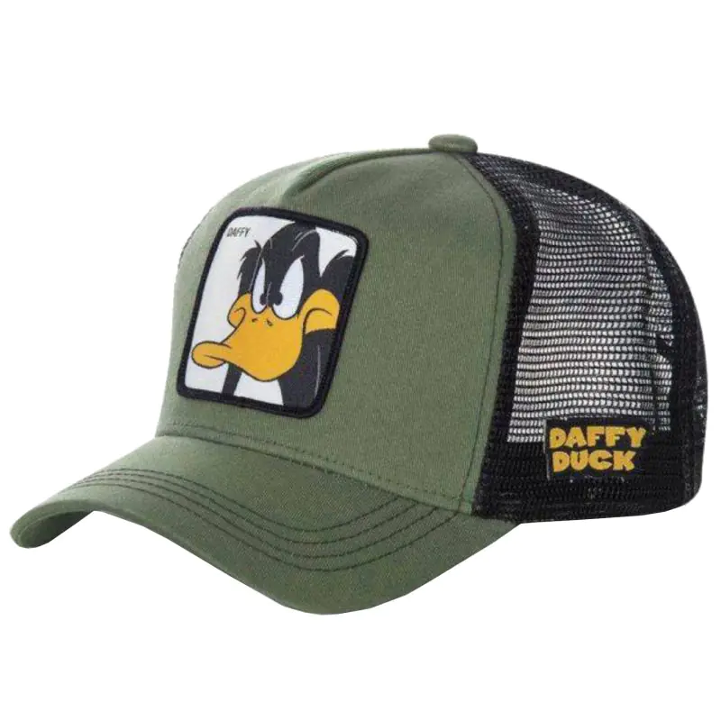 ⁨Czapka z daszkiem Capslab Looney Tunes Daffy Duck Cap (kolor Zielony, rozmiar One size)⁩ w sklepie Wasserman.eu